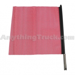 PTP 2315 Quick Mount Red Flag & Rod Assembly, Mounting Bracket Not Included