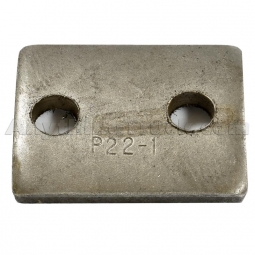 Meritor BLWP22-1 2 oz. Rectangular Driveshaft Balance Weight