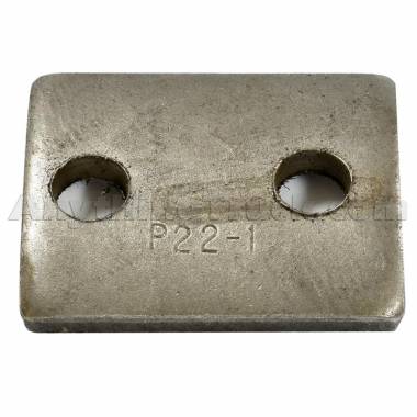 Meritor BLWP22-1 2 oz. Rectangular Driveshaft Balance Weight