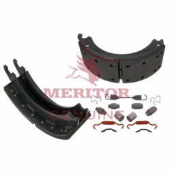 KSMA2124703QP 15" x 5" Q Plus Brake Shoe and Hardware Kit