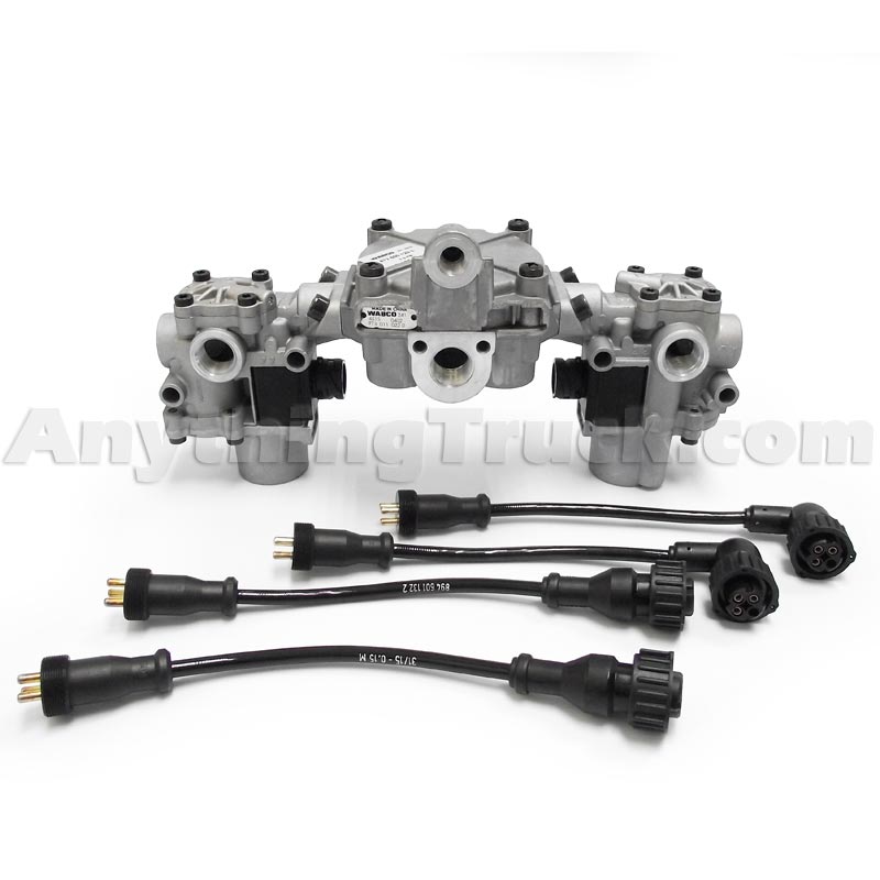 WABCO 4006110400 Relay Valve/Modulator Pack with Adapter Cables