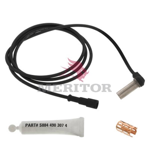 WABCO 4410309012 90Degree Wheel Speed Sensor Kit, 6.56" Long, Replaces