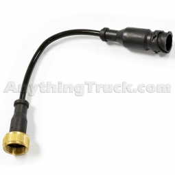 Genuine WABCO 8946011332 Tractor ABS Modulator Adapter Cable, 6" Male Bayonet to Female Kostal