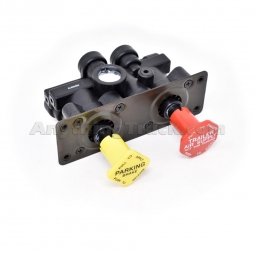 S&S/Newstar S-28082 MV3 Style Valve, 1/4" NPT Ports, M6x1-6H Holes