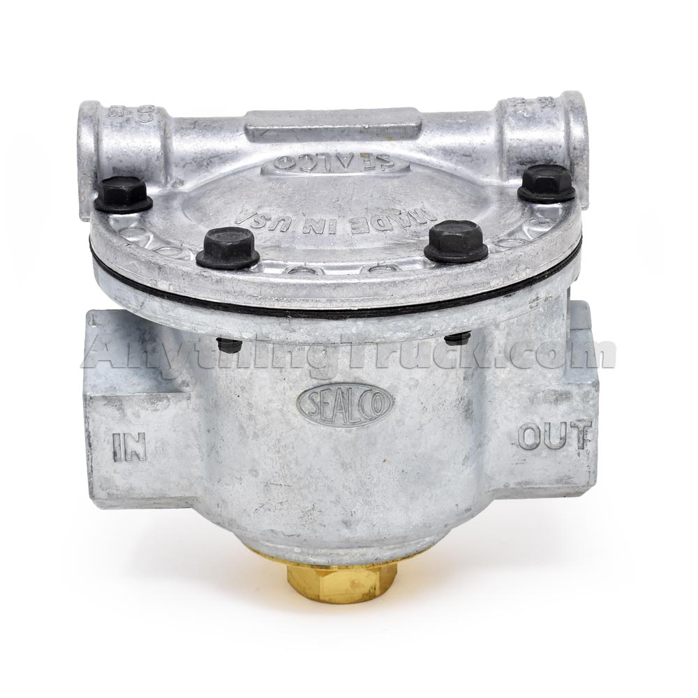 Sealco 110188 Air Starter Valve, 1" NPT In & Out, 1/4" NPT Control, 1/4