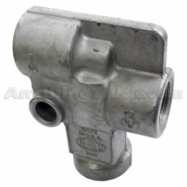 Sealco 140270 Pressure Protection Valve, 3/8" NPT Ports, 60 PSI Closing Pressure