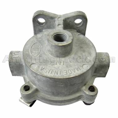 Sealco 2000D 1/2 Quick Release Valve, 1/2" NPT Inlet, 3/8" NPT Delivery, Unthreaded Exhaust