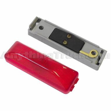PTP 19002RPTP Red Incandescent Marker Light with Mounting Bracket, 12V