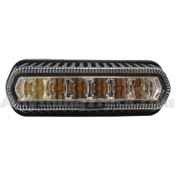 Pro LED 305A Surface-Mount Amber Warning Light, 10-30 Volts DC