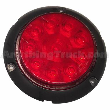 Pro LED 423R 4" Round Surface-Mounted LED Stop/Tail/Turn Light, Hardwired, 12V