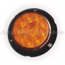 Pro LED 423Y 4" Round Surface-Mounted LED Front, Park, & Turn Signal Light