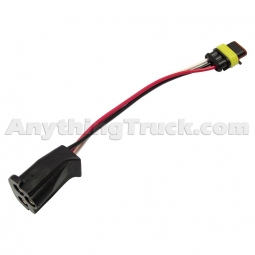 Pro LED 9476PT Adapter Wire Harness Converts Standard Stop, Tail, Turn Light Plugs to Fit 'N Forget