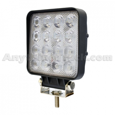 Pro LED 9615SF 4" Square 2250-Lumen LED Work Light, Spot/Flood Combo, Stud Mount, 12/24V