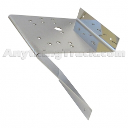 Pro LED BRK4 Polished Stainless Steel Side Mount Bracket for Warning Lights