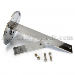 Pro LED BRK6 Stake Pocket Mounting Bracket for Warning Lights, 6-7/8" Pedestal