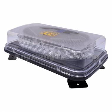 Pro LED ML36A Class 1 11" Amber LED Warning Light Bar, 36 LEDs, 20 Flash Patterns,Clear Lens,12/24V