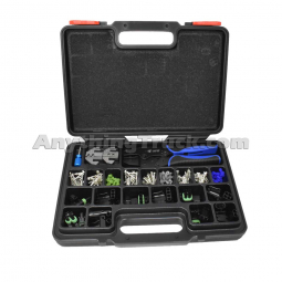 178.EK220WP Weather Pack Connector Assortment Kit With Crimper, Contains 220 Pieces