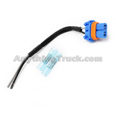577.99106R Hard Wire 2-Pin Plug For Halogen 9006 Headlight, 7.54" Long