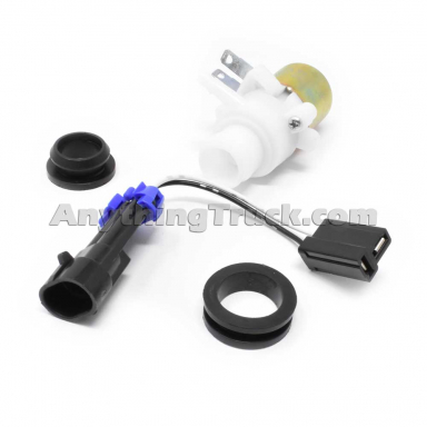HLK7046K Washer Fluid Pump Kit, Includes Pump, Grommets, & 2-Pin Harness