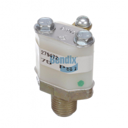 Bendix 279472 LP-3 Low Pressure Indicator - Single Terminal, 75 PSI Cut-Out