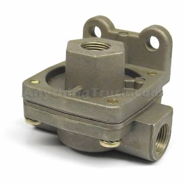 PTP 288251 Quick Release Air Brake Valve - 3/8" NPT Ports, 1 PSI Crack Pressure