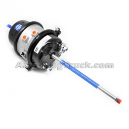 Haldex GC3030LR Type 3030 Complete Spring Brake Chamber with 14" Pushrod, 3" Long Stroke