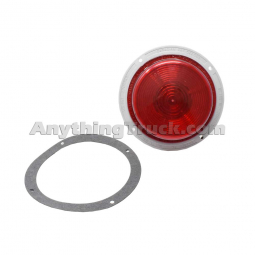Betts 400068 Red Incandescent Stop/Tail/Turn & License Plate Light, 40 Series, Deep Lens, 12 Volt