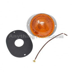 Betts 500053 Amber Incandescent Clearance & Side Marker Combination Light, B50 Series, Shallow Lens
