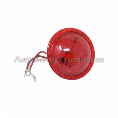 Betts 510121 Red LED Shallow Lens Insert, Marker/Clearance & Aux, 50/56/57/60 Series, 12V/24V