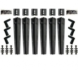 Minimizer 10001420 Plastic Bolt-On Bracket Kit For Complete Set of Full Plastic Fenders