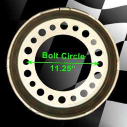 Centramatic 900-910 22.5" Steer Wheel Automatic Balancers, 1 Pair, Steel Wheels and 16.5" Brakes