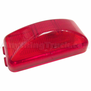 Pro Trucking Products 15200RPTP Red Sealed Marker/Clearance Light, Incandescent, 12V