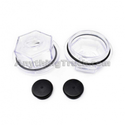 Dexter K71-747-00 Oil Cap Kit, 2-5/8"-12 Thread, Includes 2 Oil Caps, Plugs, & O-Rings