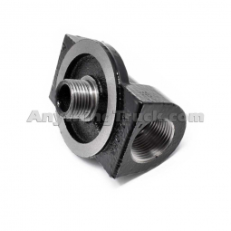 Fill-Rite 1200KTG9100 Fuel Transfer Filter Head, 1" NPT Inlet/Outlet, 1"-12 UNF Filter Threads