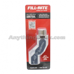 Fill-Rite SD075UL Multi-Plane Fuel Transfer Swivel, 3/4" NPT, 360° Range Of Motion