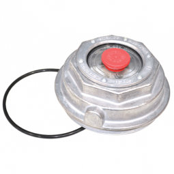Stemco 340-4075 Scew-On Hub Cap For Fruehauf Trailer Hubs, 6-1/4"-8 UN (M) Thread