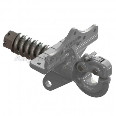SAF Holland PH-30SB41 15-Ton Swivel Type Pintle Hook with Spring Cushion, Bolt-Under Mounting System