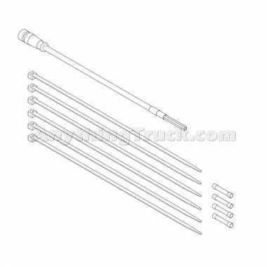 SAF Holland RK‑12015 ELI‑te Tractor Power Cable Kit (Special Order)
