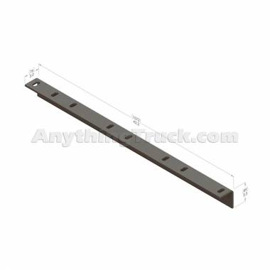 SAF Holland XA-05045-L Left-Hand Outboard Fifth Wheel Mounting Angle, 42.2" Long