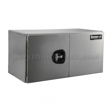 Buyers Products 1705445 Pro Series Aluminum Underbody Truck Box, Barn Doors, 60"x24"x24"