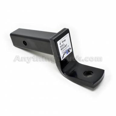 1803010 Ball Mount, 2" Tubular Shank, 4" Drop, 2-3/4" Rise