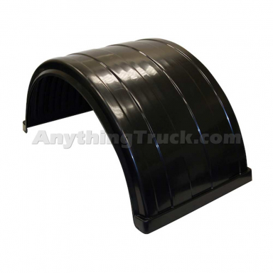 Buyers Products 8590245 Black Polyethylene Fender-Fits Up to 24.5 Inch Dual Wheels