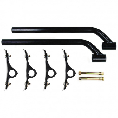Buyers Products 8591000 Black Powder Coated Poly Fender Mounting Kit (Fender Sold Separately)