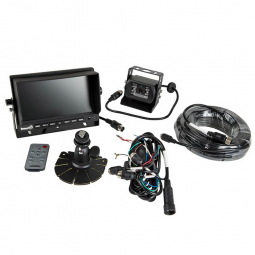 Buyers Products 8883040 Quad Screen Rear Observation System with Backup Camera