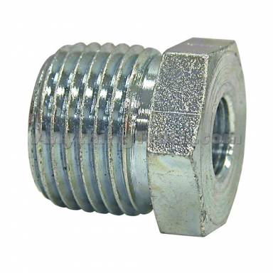 Buyers Products H3109X20X16 Steel Pipe Thread Reducer Bushing, 1-1/4" NPT Male x 1" NPT Female