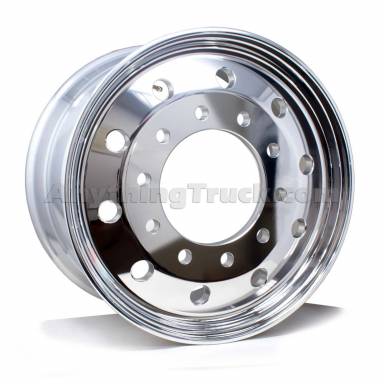 MWC 29374MW 22.5" x 12.25" Tubeless Aluminum Wheel - Hub Piloted
