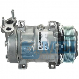 MEI 03-3813 Sanden STD AC Compressor, 8 Groove, 119mm Clutch Diameter, OEM# 3808548-C1