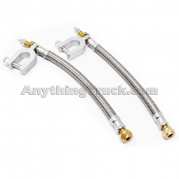 Milton S-400-6 Pair Of Valve Stem Extensions, 8-1/4" Effective Length, Stainless Steel