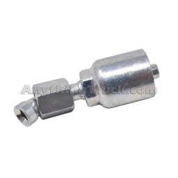 Parker Hannifin 13743-6-6 Crimp Style Hydraulic Hose Fitting, Use With 3/8" Hose I.D.