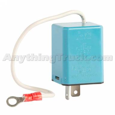 Grote 44891 2-Pin Variable Load Electronic LED Flasher with Ground Wire